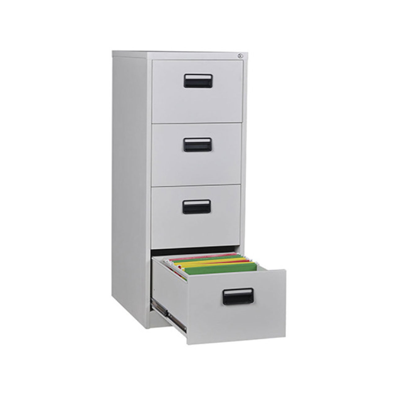 4 LAYER VERTICAL STEEL FILING CABINET 1 
